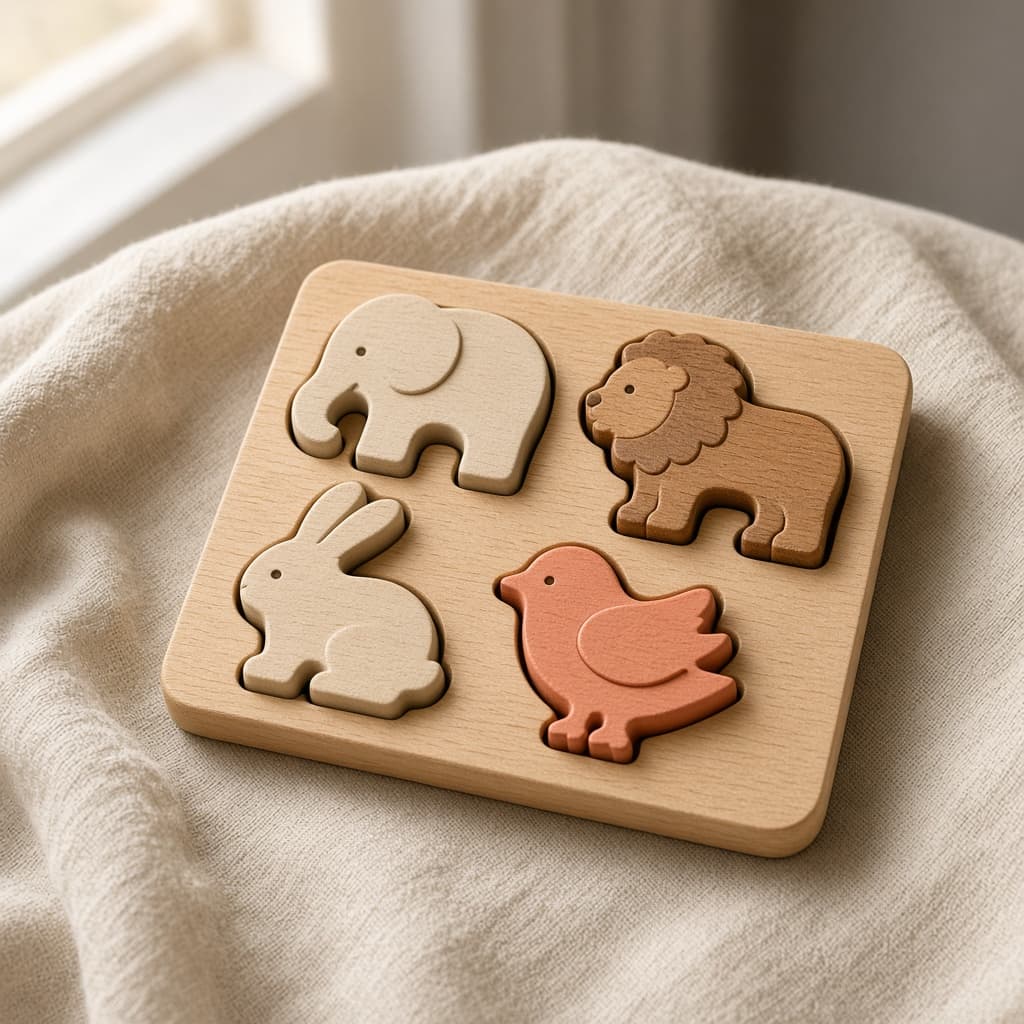 Puzzle din lemn